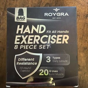 Roygra Hand Exerciser 8 Piece Set